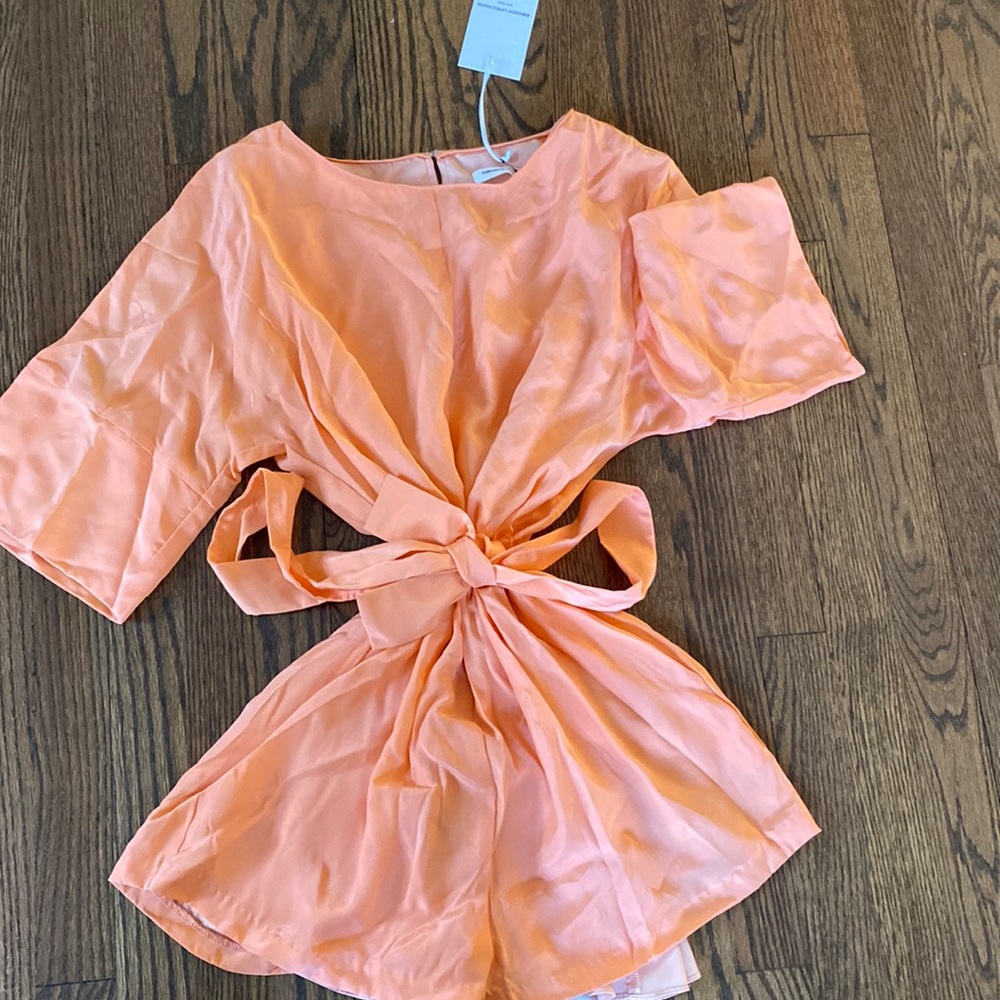 Amanda Uprichard silk romper